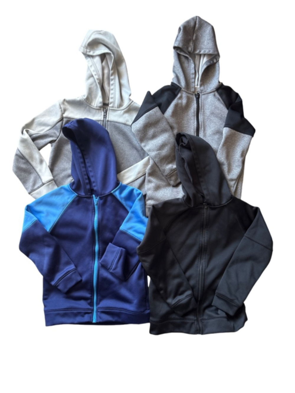 Joe Fresh Kids' Full-Zip Hooded Active Jacket Bundle - size 8/9